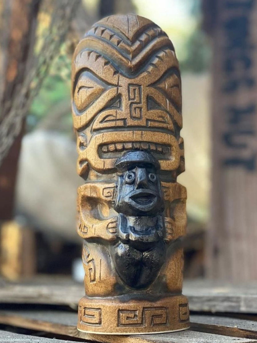 Tiki Mug: Marquesan Cannibal Drooling Bastard Eater -… | mytiki.life