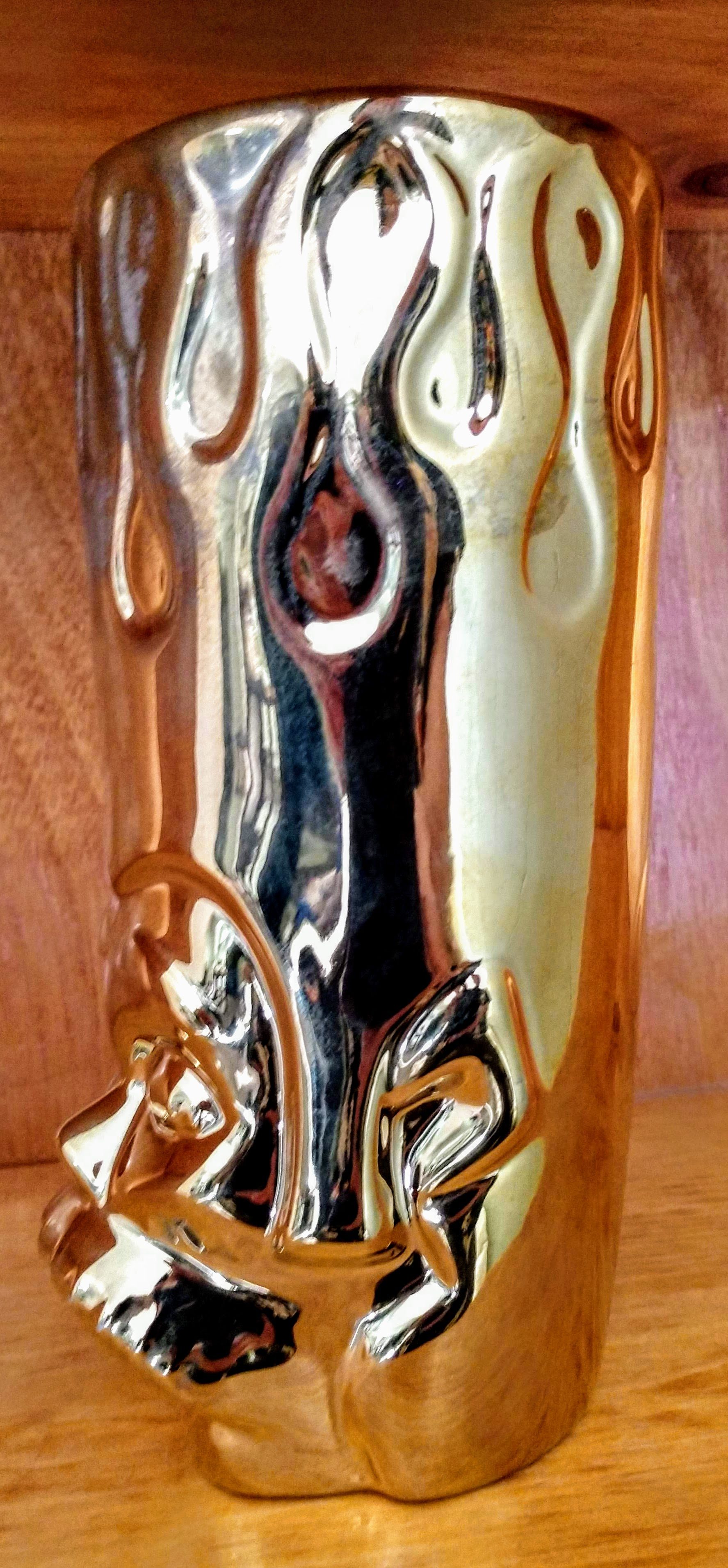 Tiki Mug: Otto's Shrunken Head - Gold #25 -… | mytiki.life