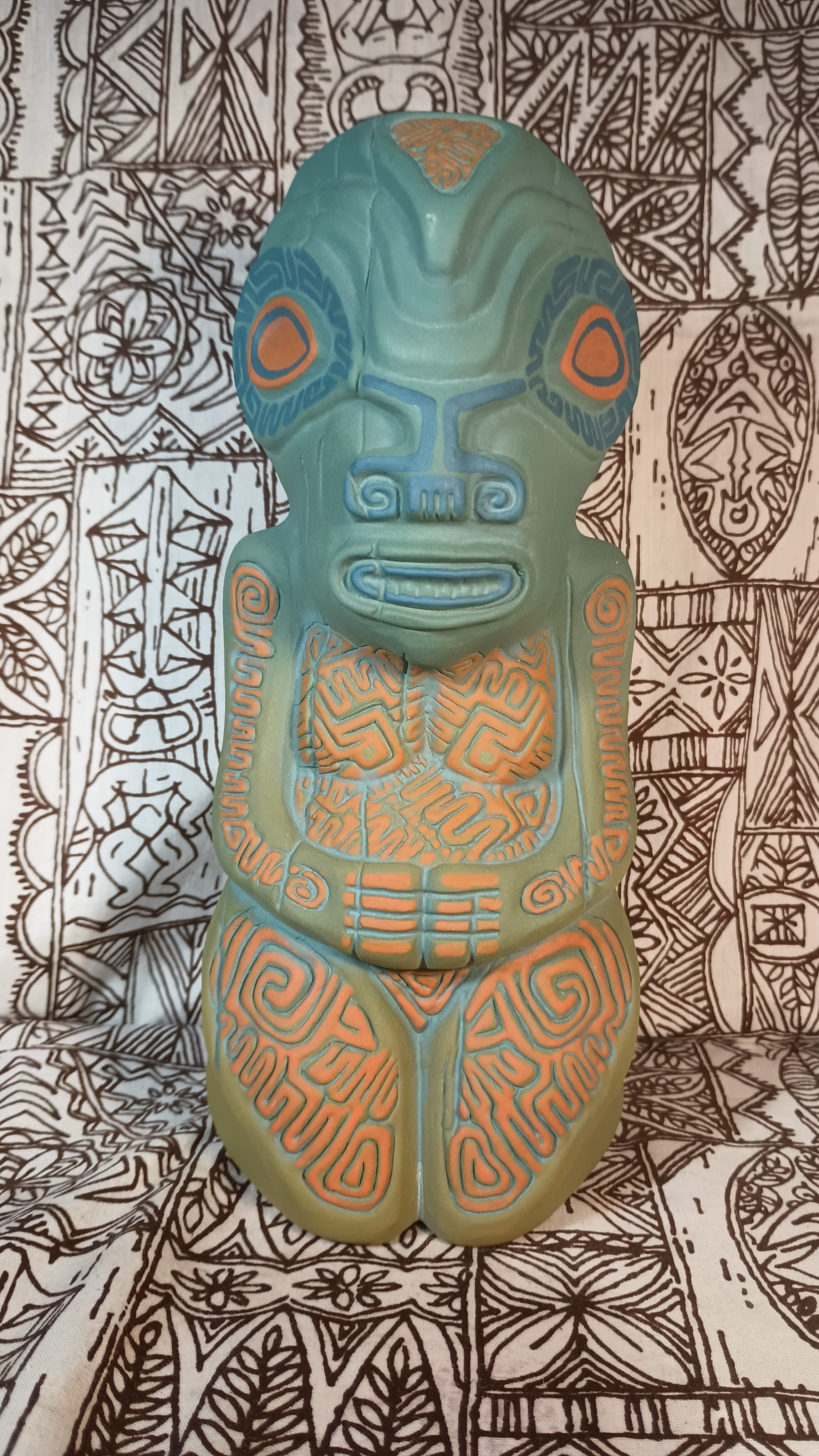 ★レア直筆サイン★MUNK TIKIマグ★ムンク・ティキ☆shagサーフィン Tiki Mug: Max's Mo'orean Marquesan - Artist Proof AP 1… | mytiki.life