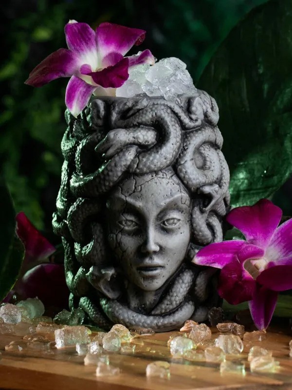 Tiki Mug: Mug of Medusa - First Edition - Gray with… | mytiki.life