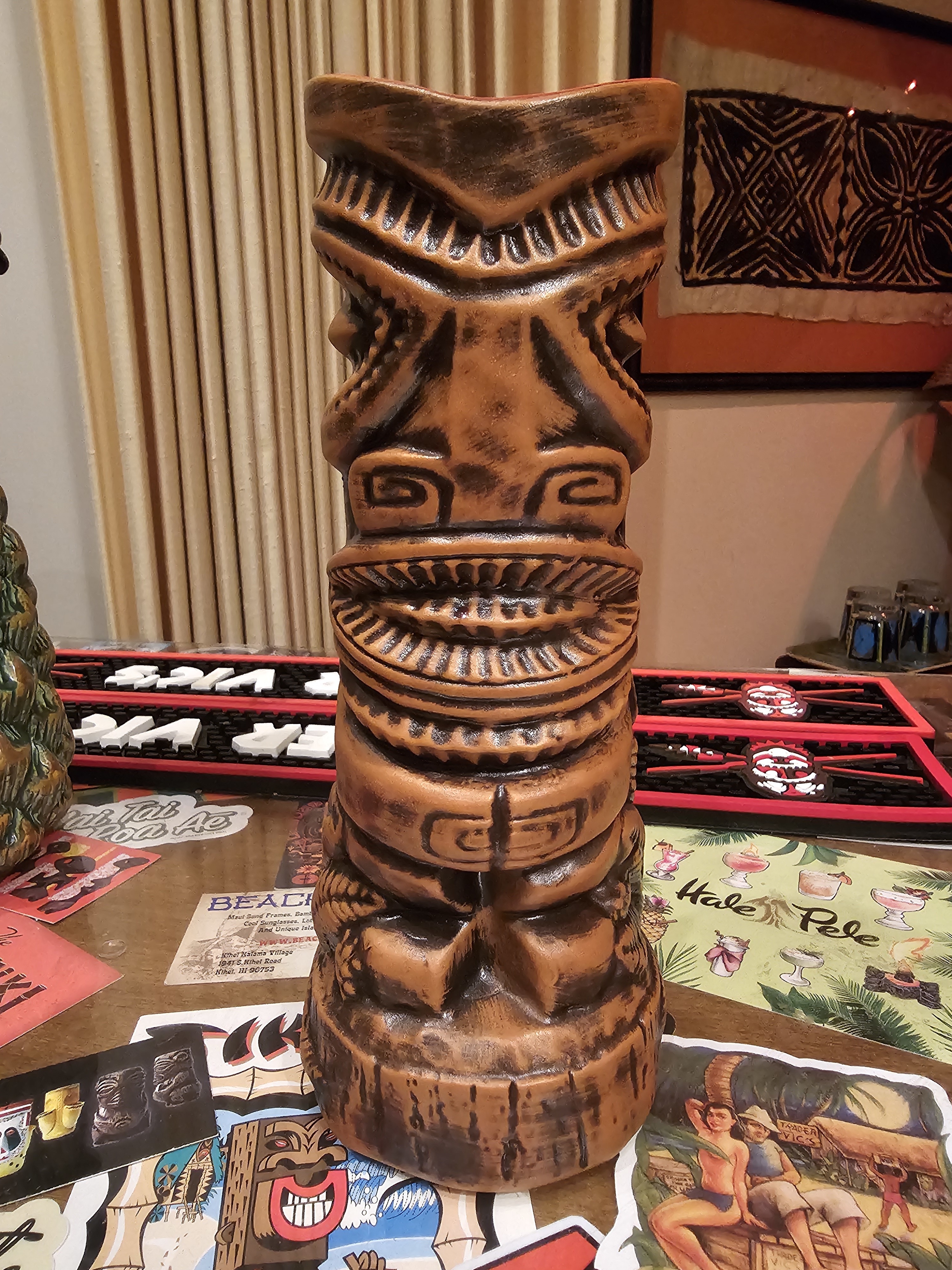 Tiki Mug: Tiki Tom's Marquesan Tiki Mug - First Edition… | mytiki.life