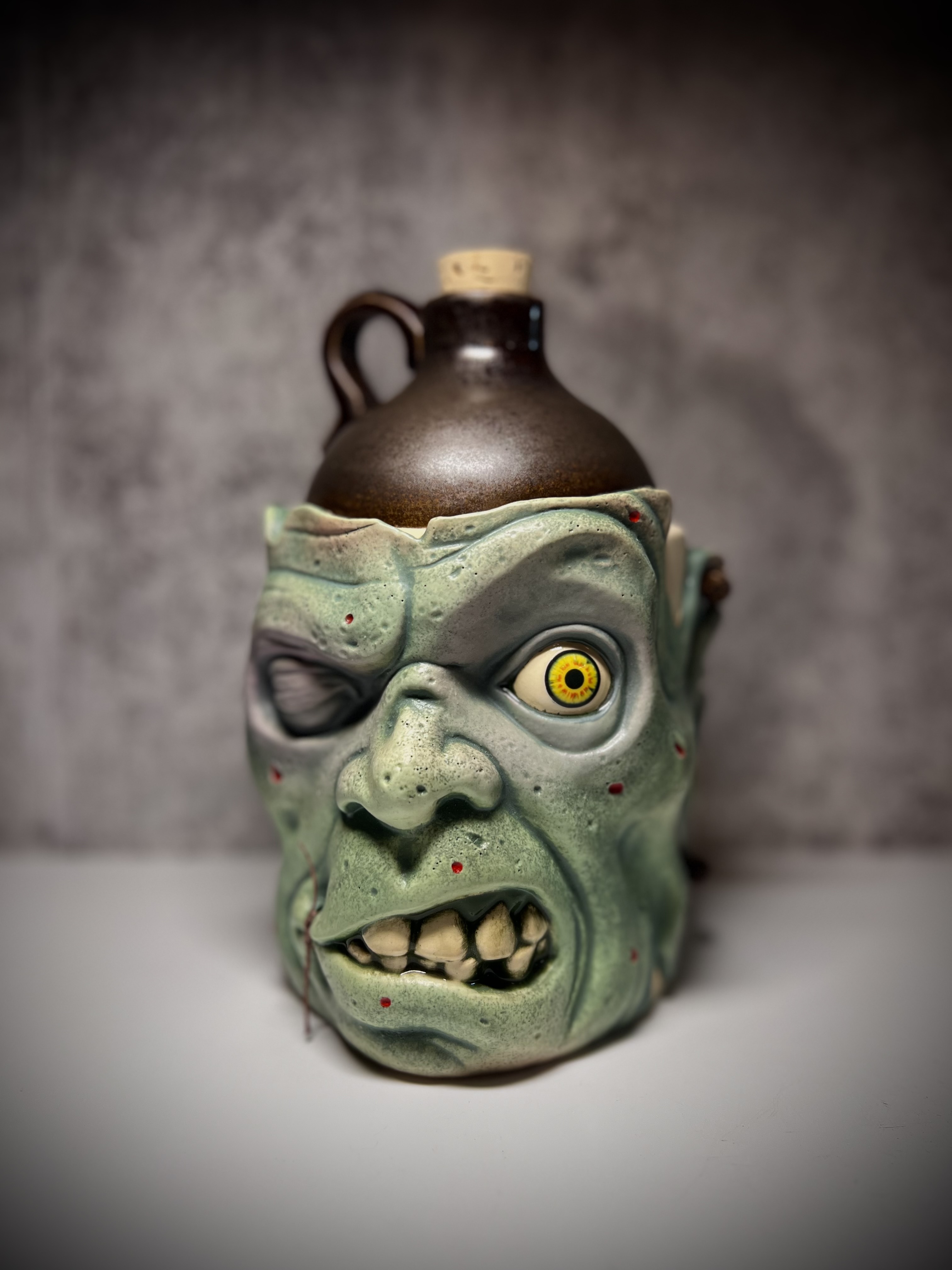 Tiki Mug: Zombie Jug - Green Flesh Edition - by VanTiki | mytiki.life