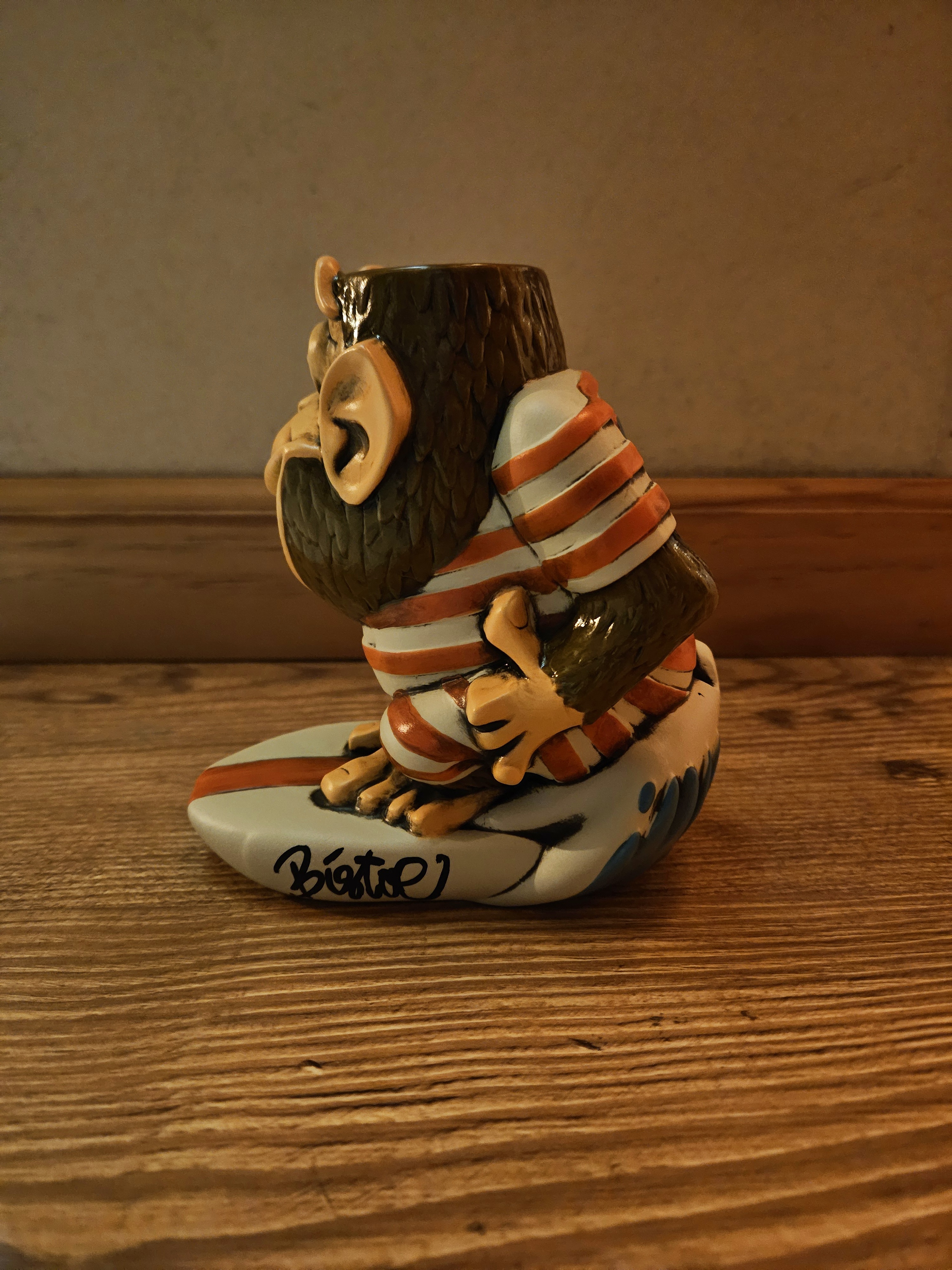 Tiki Mug: Surfing Monkey - Third Edition - Full Color -… | mytiki.life