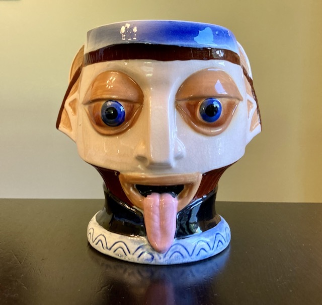 Tiki Mug: Steve Crane Tongue Tiki Mug | mytiki.life