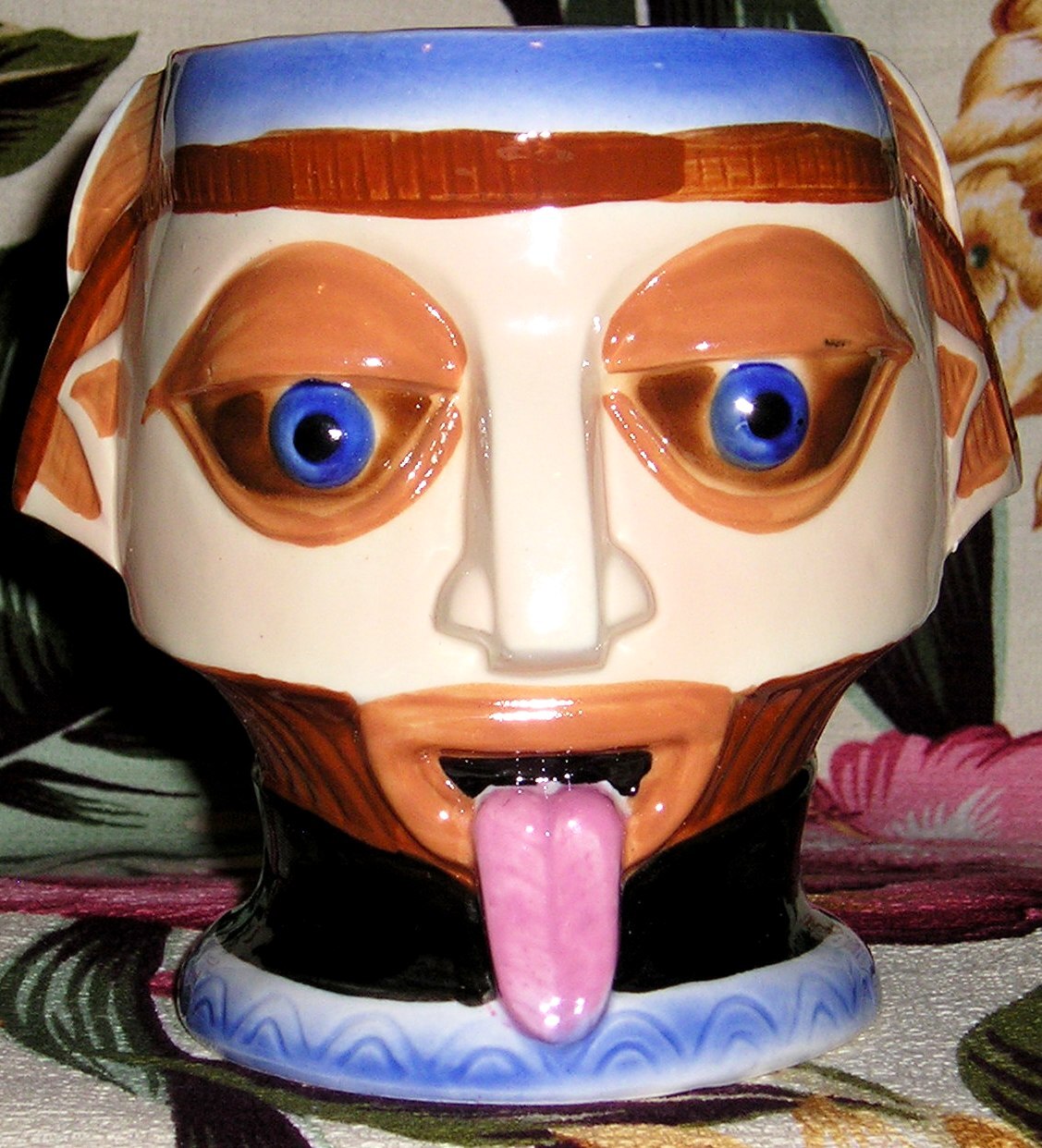 Tiki Mug: Steve Crane Tongue Tiki Mug | mytiki.life