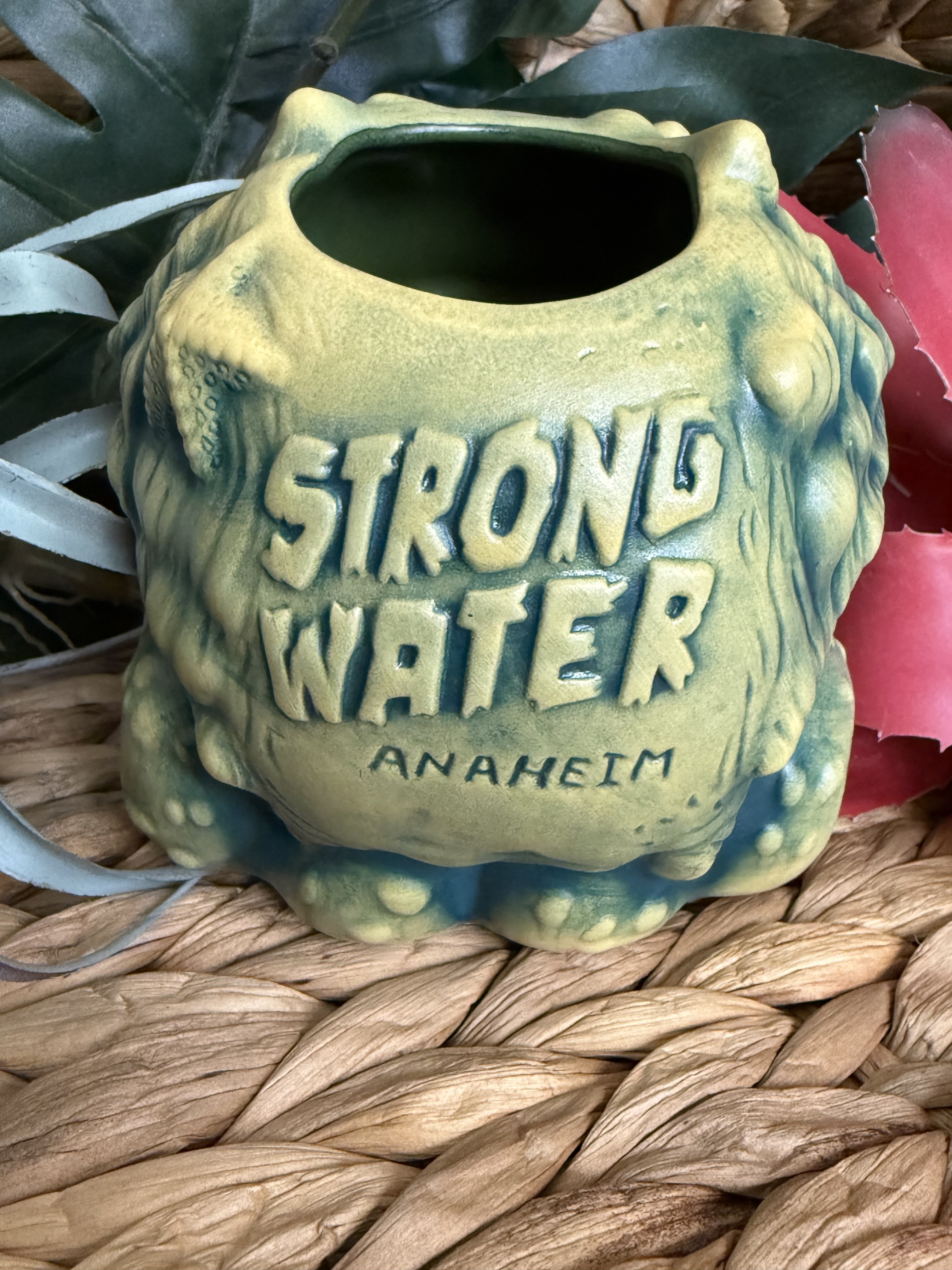 Tiki Mug: Zombie King - Fifth Edition - Green & Yellow… | mytiki.life