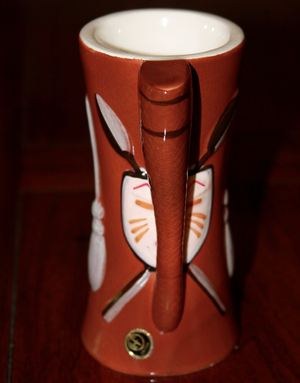 Hawaiiマグカップ ボウル steve crane Tiki Mug: Steve Crane Mask/War Club Mug | mytiki.life