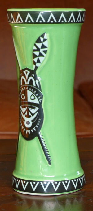 Trader Vic's Tiki Farmマグ2002Tiki Mug: Trader Vic's Logo Mug
