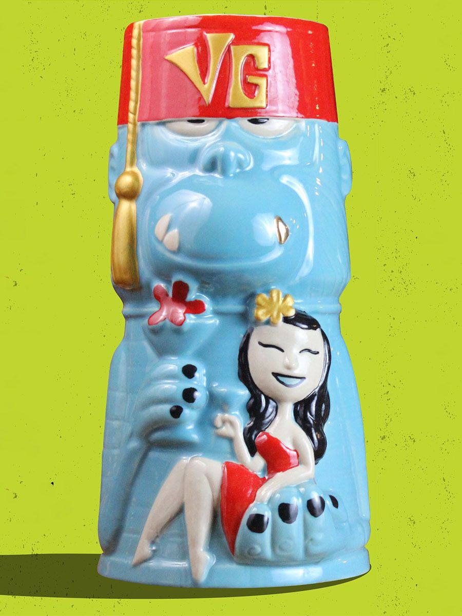Tiki Mug: The Velvet Gorilla - 1st Edition - Blue - for… | mytiki.life