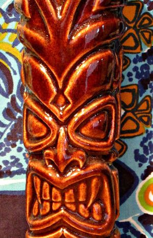 Tiki Mug: Mr. G Tiki Mug Teal | mytiki.life